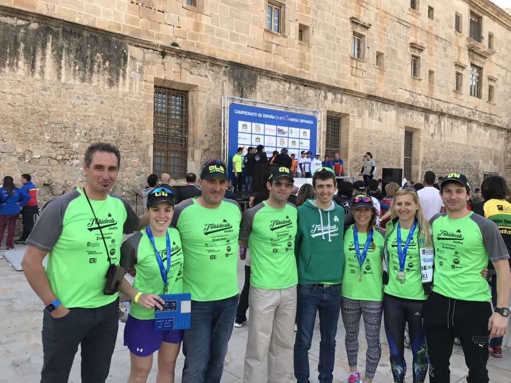 Saltoki Trikideak, subcampeonas de Espa&ntilde;a de Duatl&oacute;n de Larga Distancia